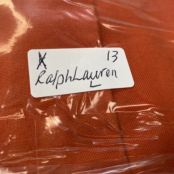 Ralph Lauren Mens Large Button Up Shirt Crest Logo Pocket Preppy LRL Vtg 90s - Picture 10 of 11